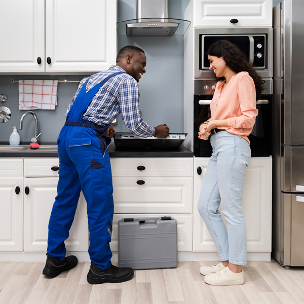 what kind of warranty do you offer on your cooktop repair services in Marion